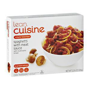 Lean Cuisine Spaghetti with Beef & Mushrooms