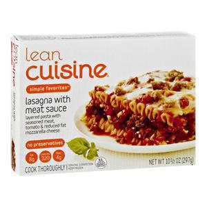 Lean Cuisine Lasagna with Meat Sauce