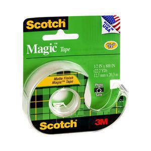 Scotch Clear Magic Tape .5