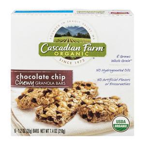 Cascadian Farms Granola Bar - Chewy Chocolate Chip