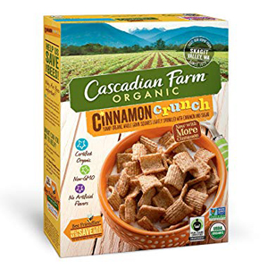 Cascadian Farms Cereal - Cinnamon Crunch