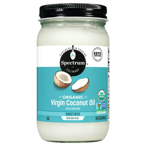 Spectrum Naturals Organic Coconut Oil - Virgin Unrefined