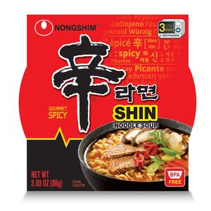 Nongshim Ramen - Gourmet Spicy Shin Bowl