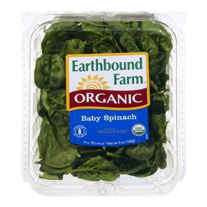 Earthbound Organic Baby Spinach