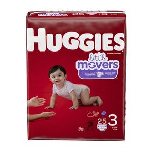 Huggies Diapers #3 16-28 lbs - Little Movers