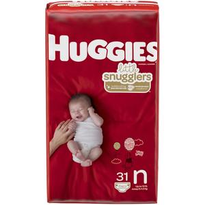 Huggies Newborn Diapers up to 10 lbs Snugglers