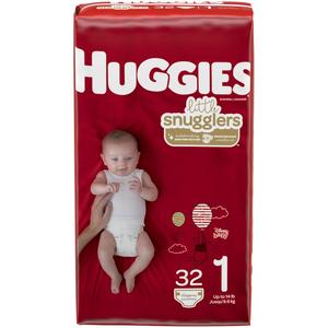 Huggies Diapers #1 8-14 lbs - Snugglers