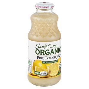 Santa Cruz Organic Pure Lemon Juice