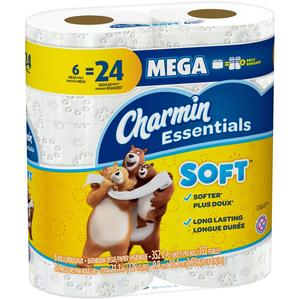 Charmin Essentials Soft Mega Roll