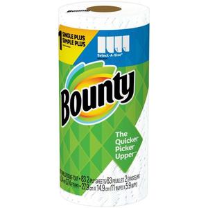 Bounty White Paper Towel - Select a Size