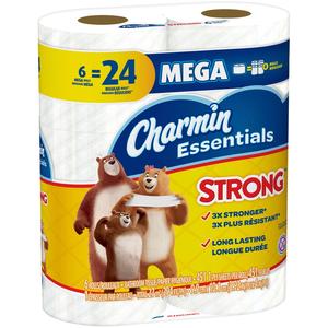 Charmin Essentials Ultra Strong Mega Roll