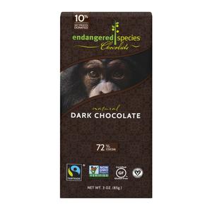 Endangered Species Dark Chocolate 72%