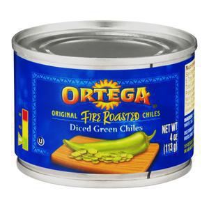 Ortega Diced Green Chiles - Mild