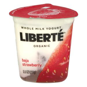 Liberte Organic Yogurt - Strawberry