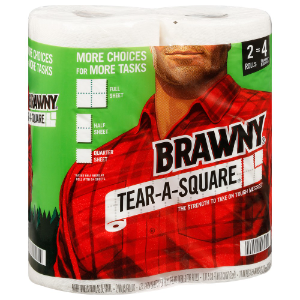 Brawny Paper Towels - Tear a Square