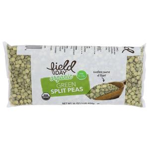 Field Day Organic Dry Beans - Split Pea