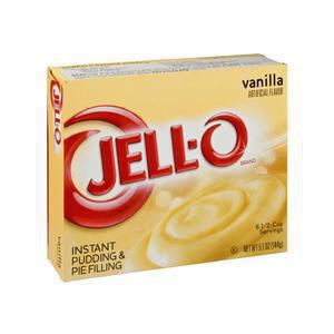 Jello Instant Pudding Mix Vanilla