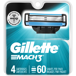 Gillette Shaving - Mach 3 Refill Blades