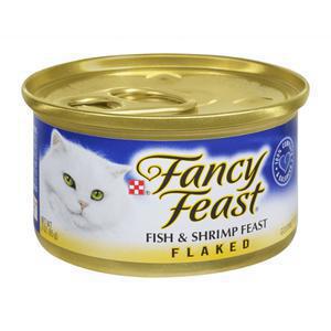Fancy Feast Cat - Flaked Fish and Shrimp Feast