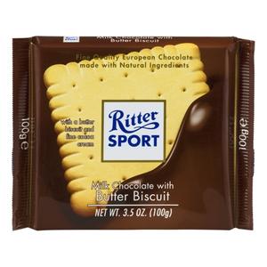 Ritter Milk Chocolate Butter Biscuit
