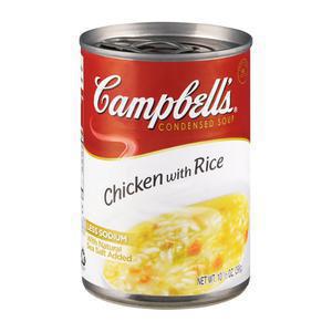 Campbells Chicken Soup with Rice