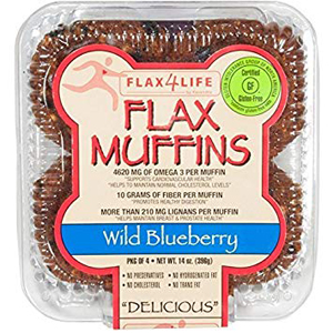 Flax4Life - Gluten Free Blueberry Muffins