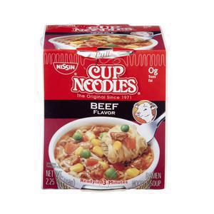 Nissin Beef Cup O` Noodles