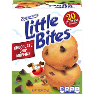Entenmanns Little Bites - Choc Chip Muffins