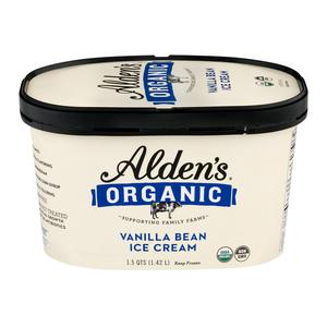 Alden`s Organic Ice Cream - Vanilla Bean