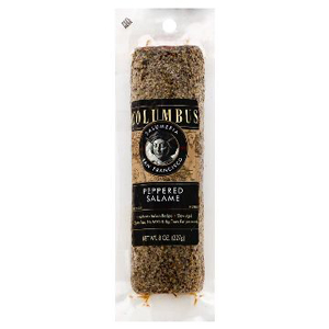 Columbus Whole Salame - Peppered Gluten Free
