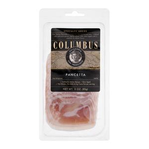 Columbus Sliced Salame - Pancetta