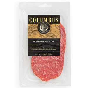 Columbus Sliced Salame - Genoa