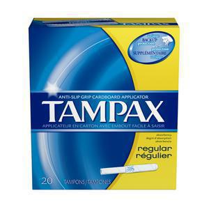 Tampax Regular Flushable Tampons