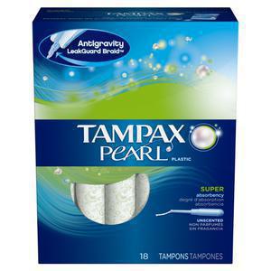 Tampax Super Pearl