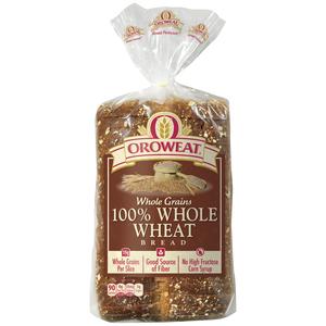 Oroweat Bread - 100% Wheat