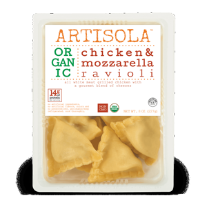 Artisola Organic Ravioli - Chicken & Mozzarella