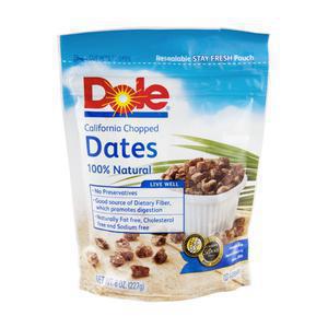 Dole Chopped Dates