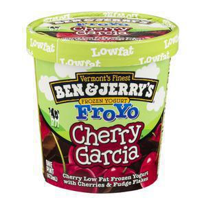 Ben and Jerry`s Yogurt Cherry Garcia BJS
