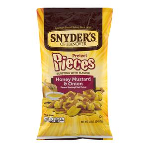 Snyders Pieces - Honey Mustard Onion