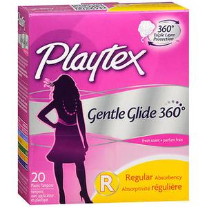 Playtex Gentle Glide Tampons 360 - Regular