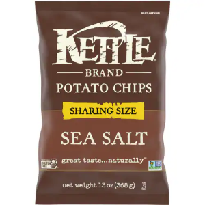 Kettle Chips Sharing Size - Sea Salt