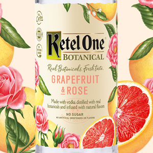 Ketel One Vodka Botanical - Grapefruit & Rose