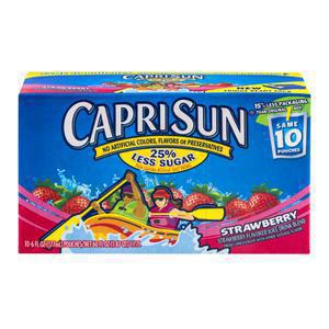 Capri Sun Strawberry Cooler