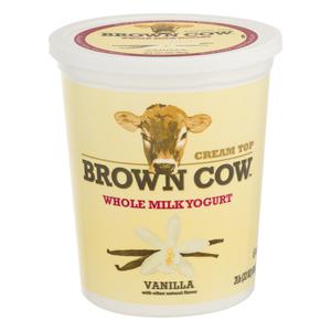 Brown Cow Vanilla Yogurt