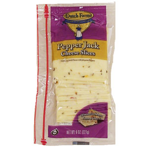 Dutch Farms Cheese - Sliced Pepper Jack