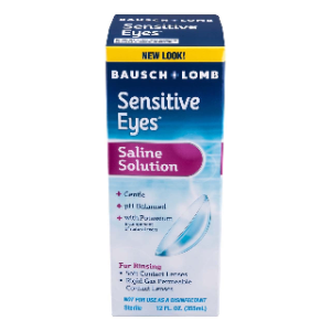 Bausch & Lomb Sensitive Eyes Saline Solution