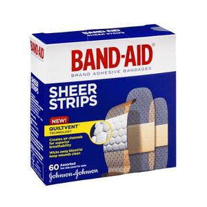 Band Aid Sheer Bandages