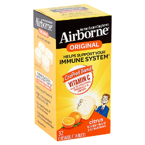 Airborne Orange Chewable Tablets