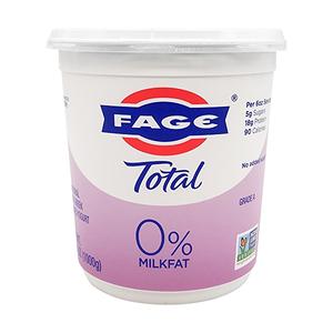Fage Yogurt Tub - Plain 0%