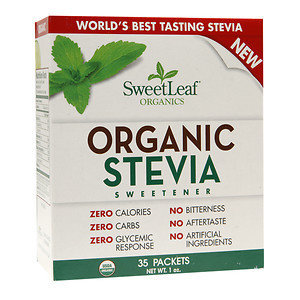 Sweetleaf Stevia Organic Sweetener Packets